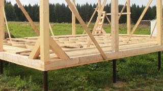 Сарай на винтовых сваях или хозблок на сваях Ханты-Мансийск цена от 2539 руб. / шт.